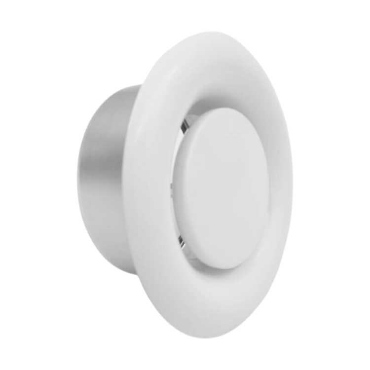 Anemostat, zawór wywiewny, wyciągowy (sufitowy, ścienny) fi 125 mm