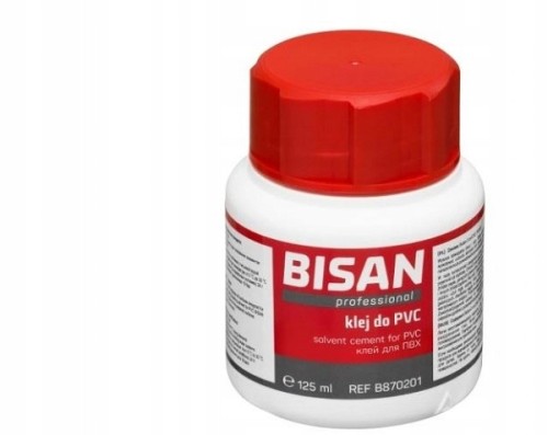 BISAN KLEJ DO PVC PUSZKA 125 ML
