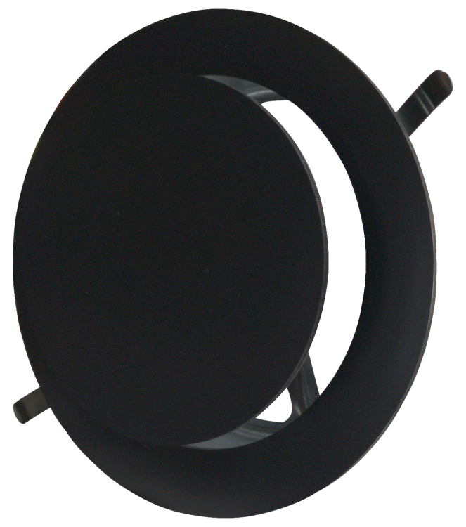 Anemostat Air Value U125 Black Matt