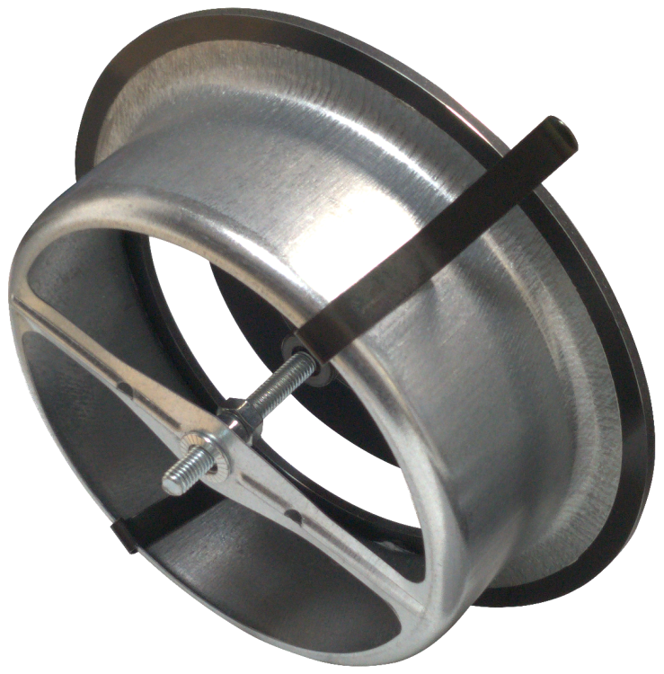 Anemostat Air Value U125 Black Matt