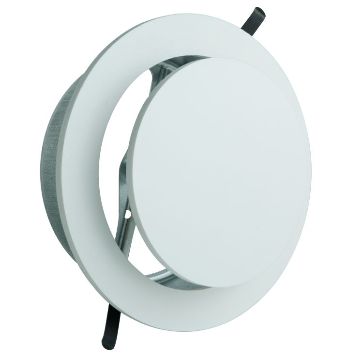 Anemostat Air Value U125 WHITE MATT