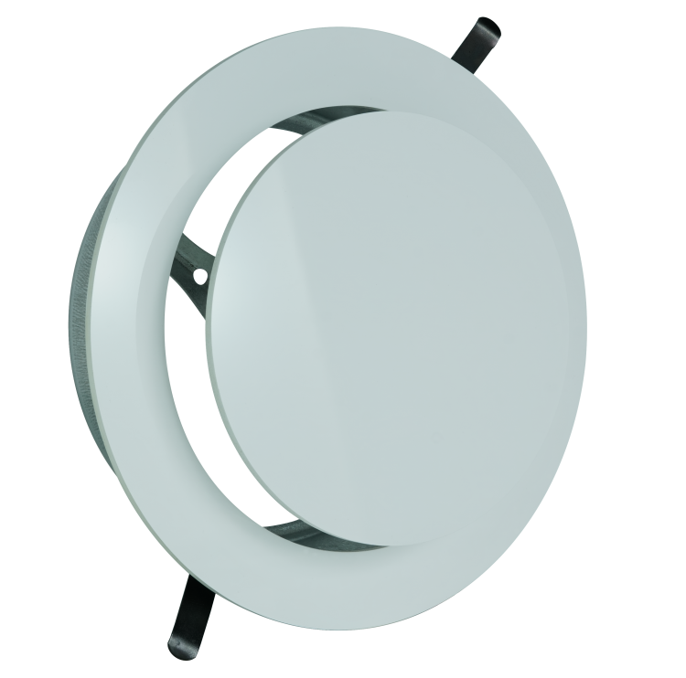 Anemostat Air Value U125 WHITE GLOSS