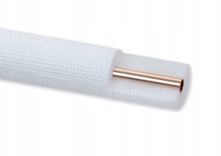 Rura miedziana w otulinie 1/2" (12,7 mm) 25mb EBRILLE