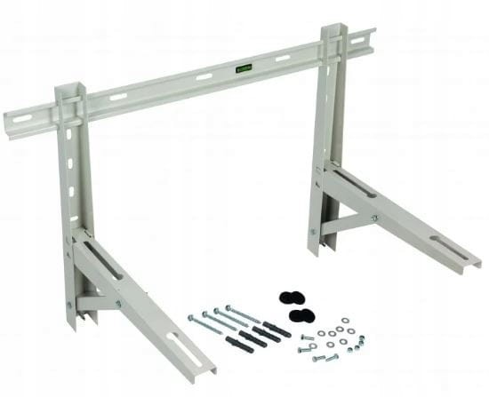 Składany wspornik z poprzeczką i podpórką klimatyzatora 100cm A1000