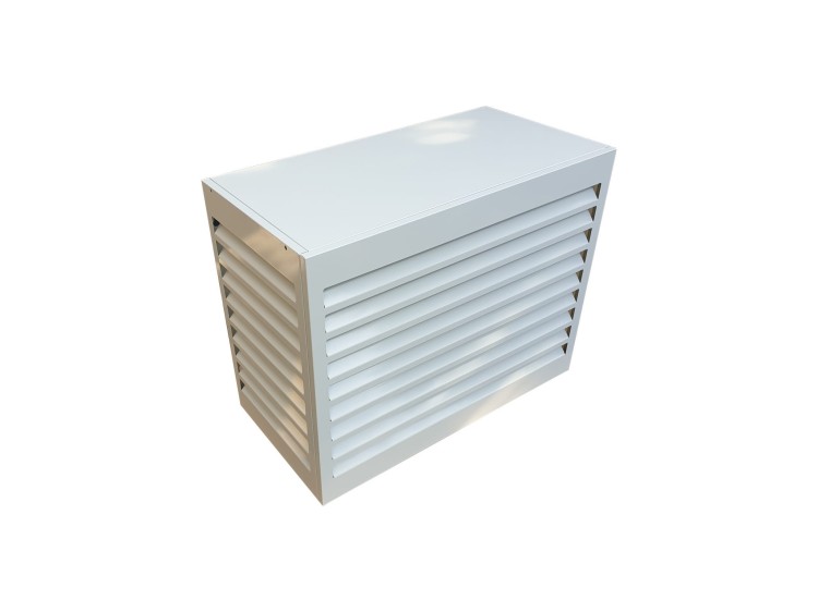 Zabudowa jednostki zewnętrznej klimatyzatora osłona 100x50x78 Biała