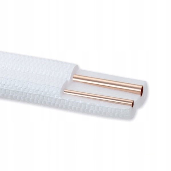 Rura miedziana w otulinie Łączona 1/4" plus 3/8" 25m Ebrille
