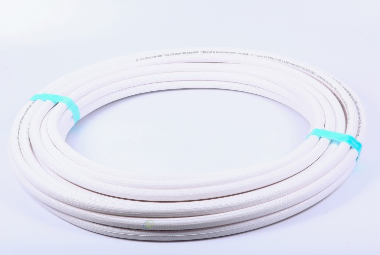 Rura miedziana w otulinie Łączona 1/4" plus 3/8" 25m Ebrille