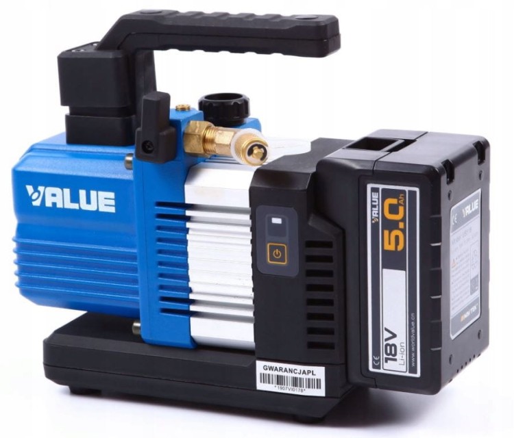 Pompa próżniowa akumulatorowa Value VRP-2DLi 57L
