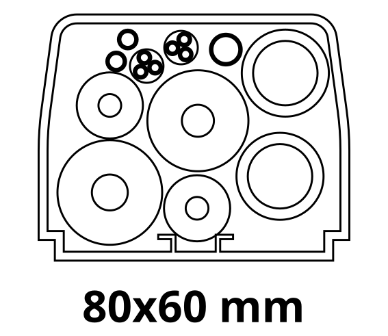 Korytko instalacyjne 80mm x 2mb białe ODF-80