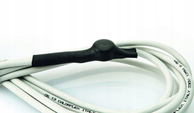 Grzałka silikonowa z wbudowanym termostatem 2m/50W