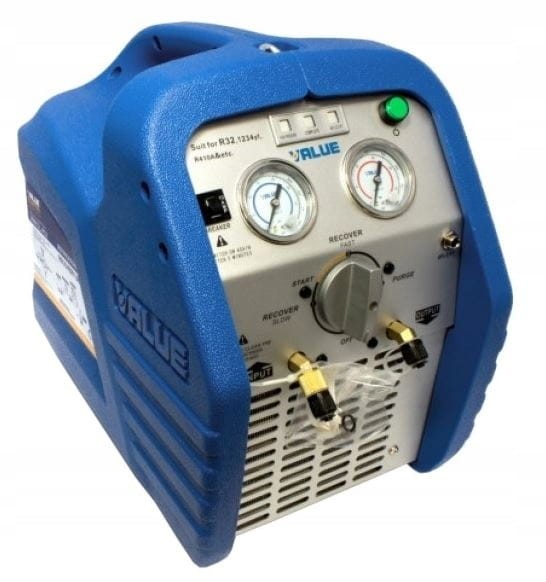 Stacja odzysku czynnika chłodniczego, freonu VALUE VRR12L-OS-R32 z separatorem oleju