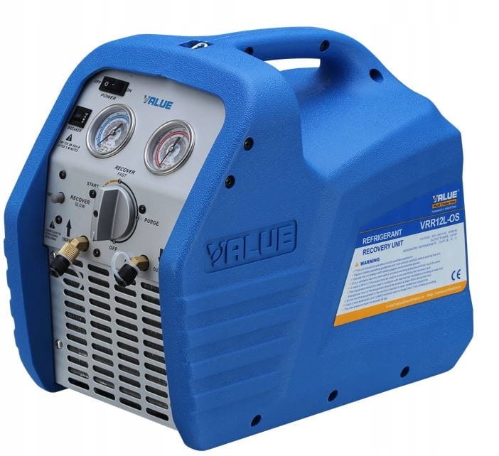 Stacja odzysku czynnika chłodniczego, freonu VALUE VRR12L-OS-R32 z separatorem oleju