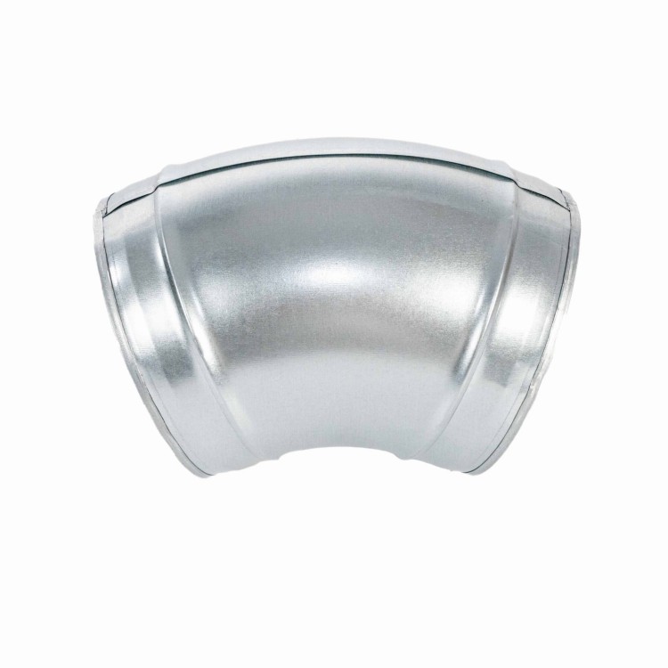 Kolano 45° wentylacyjne tłoczone SPIRO fi 160 mm