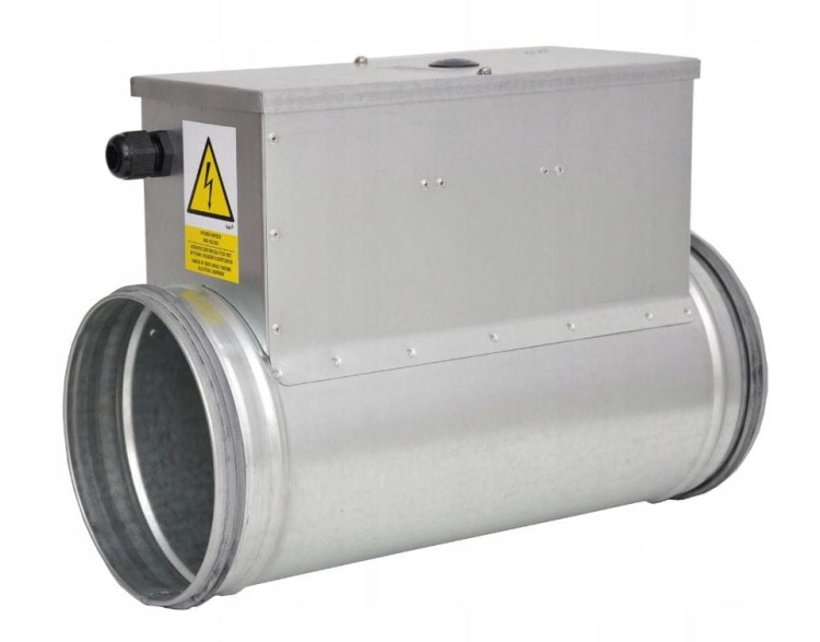 Nagrzewnica elektryczna kanałowa HDE 160 mm 1,5kW